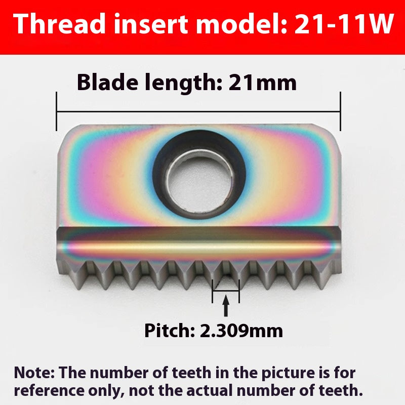 2060-SR00 machining center, thread milling shank, internal and external thread, comb shank, milling shank, lengthened single edge, double edge Shandong Denso Pricision Tools Co.,Ltd.